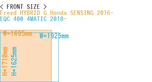 #Freed HYBRID G Honda SENSING 2016- + EQC 400 4MATIC 2018-